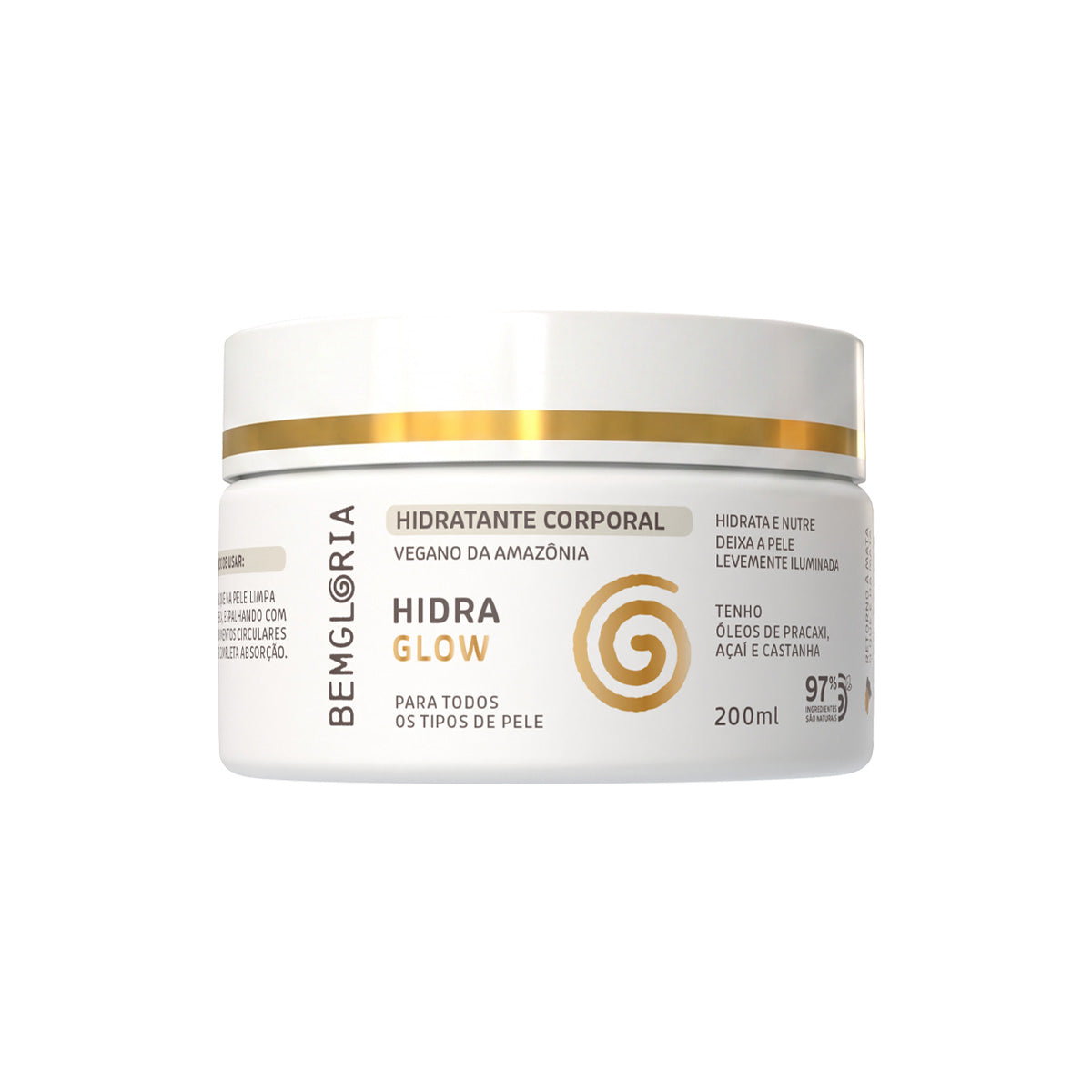 Hidratante HidraGlow - 200ml – Bemgloria